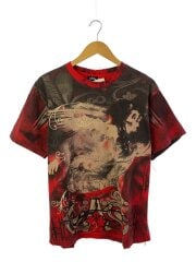 Tシャツ/XXL/コットン/RED/プリント