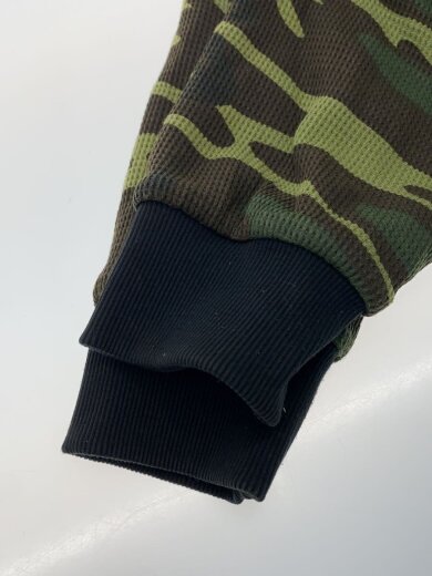 商品画像：ジップパーカー/L/コットン/KHK/カモフラ/リバーシブル 5