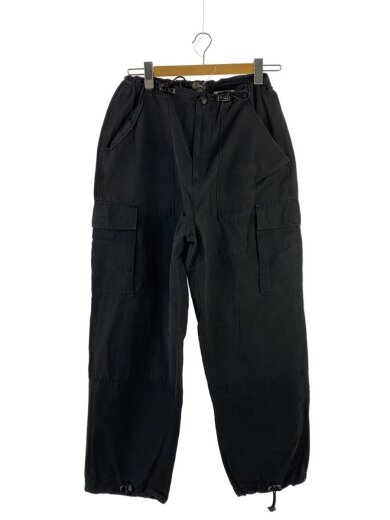 商品画像：ベイカーカーゴパンツ/34/コットン/BLK/無地 1