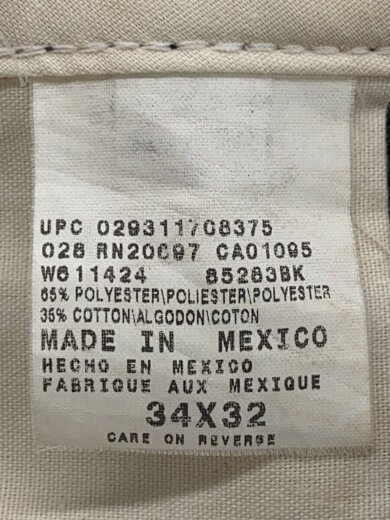 画像：DICKIESダブルニー/ストレートパンツ/34/ポリエステル/BLK5