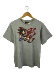SONIC X/Tシャツ/XL/コットン/GRY