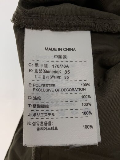 商品画像：00s/カーゴショーッツ/ショートパンツ/M/ポリエステル/KHK 5