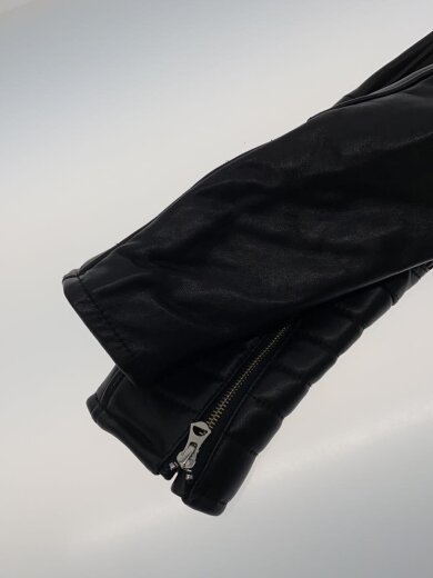 商品画像：ダブルライダースジャケット/S/羊革/BLK/182SZNH-JKM06 4