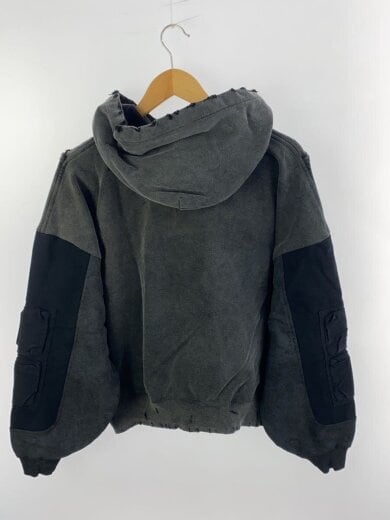 商品画像：hypolygon/パーカー/M/コットン/GRY/プリント 2