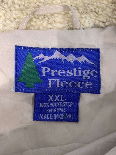 商品画像：Prestige Fleece/フリースジャケット/XXL/ポリエステル/CRM/無地 3