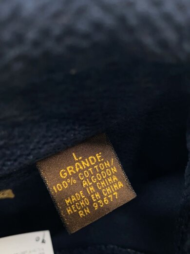 商品画像：長袖シャツ/L/コーデュロイ/NVY 4