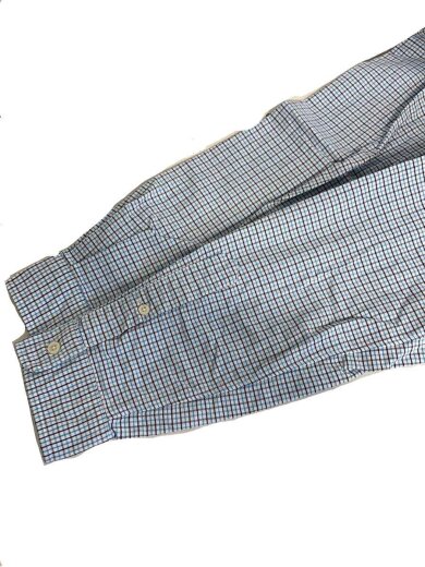 商品画像：長袖シャツ/L/コットン/BLU/チェック 4