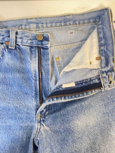 商品画像：ストレートパンツ/33/デニム/IDG/無地/200-0147 3