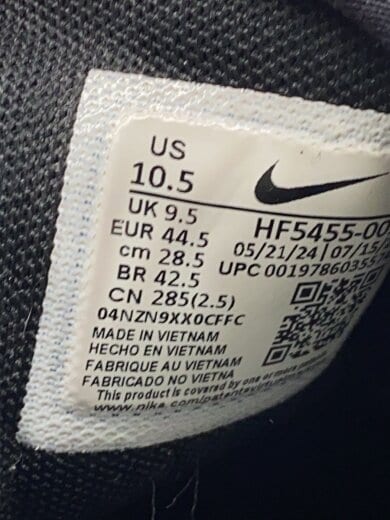 商品画像：X エア ズーム スピリドン FRAGMENT/28.5cm/BLK 5