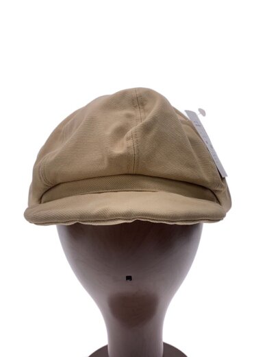 商品画像：キャスケット/--/キャンバス/BEG/無地/メンズ 1