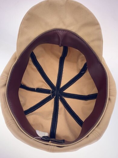 商品画像：キャスケット/--/キャンバス/BEG/無地/メンズ 4