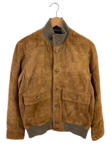 商品画像：MOVER/ジャケット/46/スウェード/BRW/無地 1