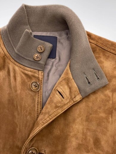 商品画像：MOVER/ジャケット/46/スウェード/BRW/無地 6