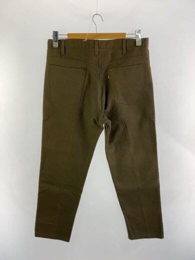 商品画像：60-70s/VT/BIGE/実寸W35/ポリエステル/ブラウン/スタプレ/汚れ有/黒タブ 2