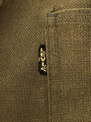 商品画像：60-70s/VT/BIGE/実寸W35/ポリエステル/ブラウン/スタプレ/汚れ有/黒タブ 5