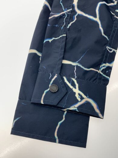 商品画像：コーチジャケット/サンダー柄/ジャケット/S/ポリエステル/NVY/総柄/173M10WD17 6