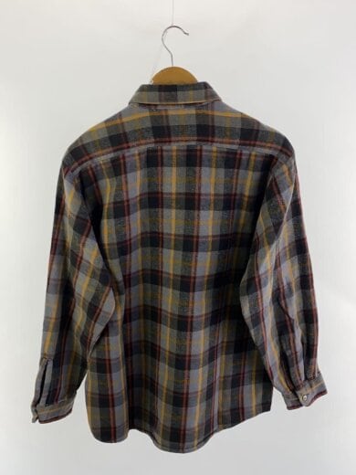 商品画像：90s/ネルシャツ/L/コットン/GRY/チェック// 2