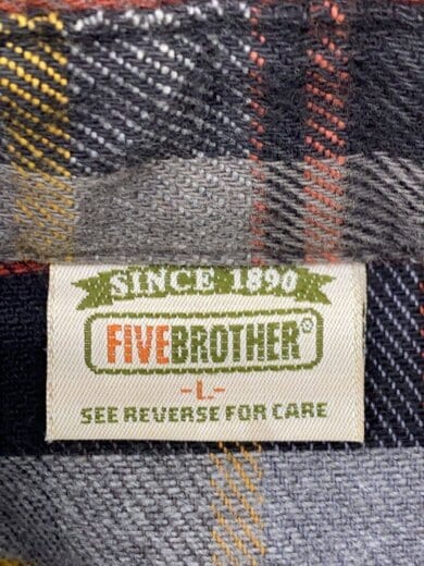 商品画像：90s/ネルシャツ/L/コットン/GRY/チェック// 3