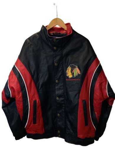 商品画像：ジャケット/L/レザー/BLK/無地 1