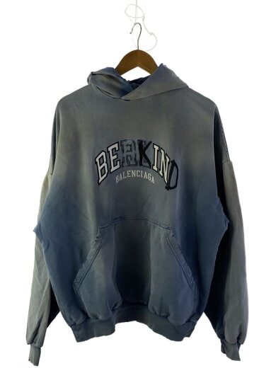商品画像：23AW/BE KIND ROUND HOODIE/パーカー/L/コットン/BLU/761458TPVD6 1