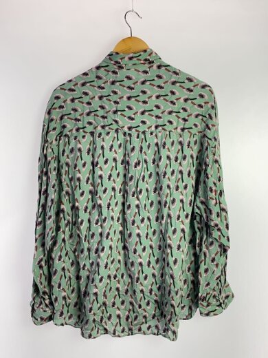 商品画像：長袖シャツ/2/レーヨン/GRN/総柄/11242311208 2