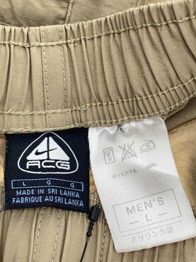 商品画像：ショートパンツ/L/ポリエステル/BEG/無地 3