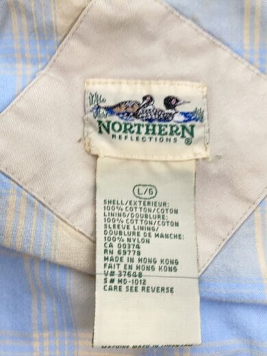 商品画像：NORTHERN/ジャケット/L/コットン/CRM/無地 3