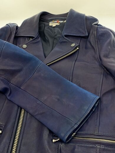 商品画像：ダブルライダースジャケット/1/羊革/PUP/無地/700066-569 6