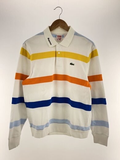 商品画像：×LACOSTE L!VE/Long Sleeve Jersey Polo/ポロシャツ/M/コットン/PH572 1