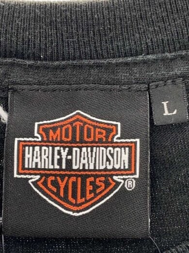 商品画像：Tシャツ/L/コットン/BLK 3