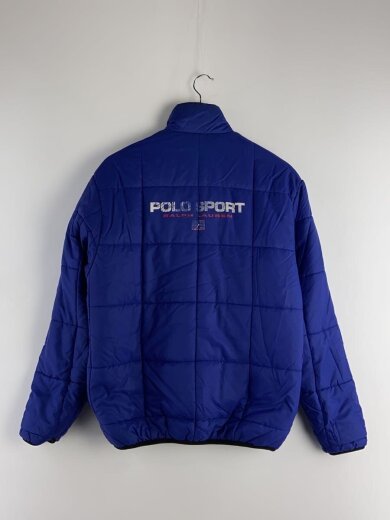 画像：POLO SPORTジャケット/M/ナイロン/BLK/プリント2