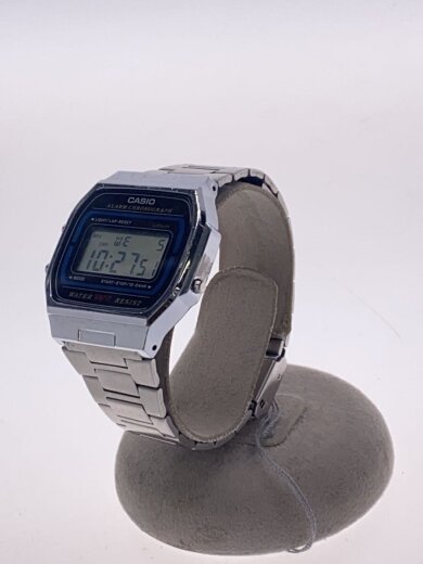 商品画像：腕時計/デジタル/ステンレス/BLK/SLV/SS// 2