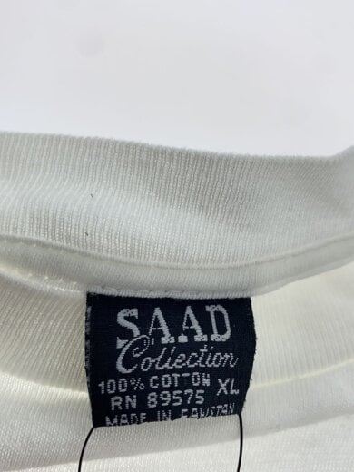 商品画像：SAAD COLLECTION/Tシャツ/XL/コットン/WHT 3