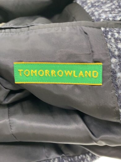 商品画像：ツイード調/テーラードジャケット/48/アルパカ/NVY/無地/BWB-1255 3