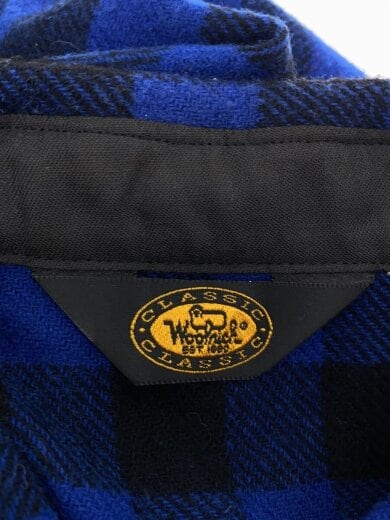 商品画像：長袖シャツ/--/--/NVY/チェック 3