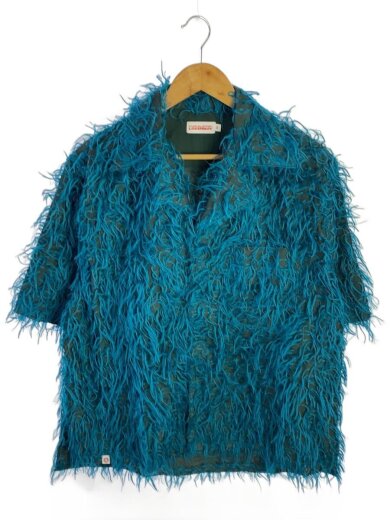 商品画像：シャギー/半袖シャツ/M/ポリエステル/BLU 1