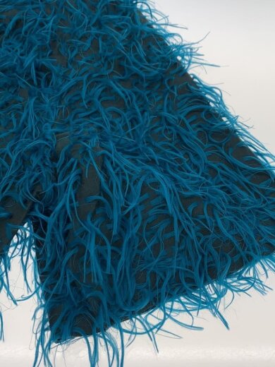 商品画像：シャギー/半袖シャツ/M/ポリエステル/BLU 5