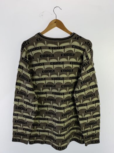 商品画像：ニット・セーター(厚手)/--/コットン/BEG/総柄 2