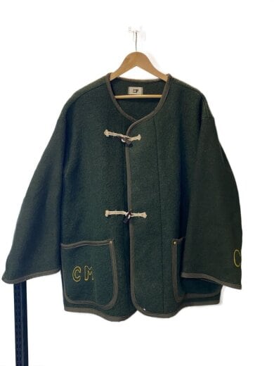 商品画像：ALLT MADE/ブランケットリメイク/ジャケット/--/ウール/GRN 1