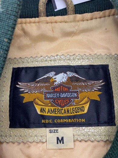 商品画像：スタジャン/M/牛革/BEG/無地/S00141// 3