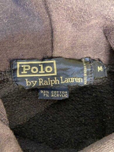 商品画像：90s/ポロベア/スキー/パーカー/M/コットン/NVY// 3