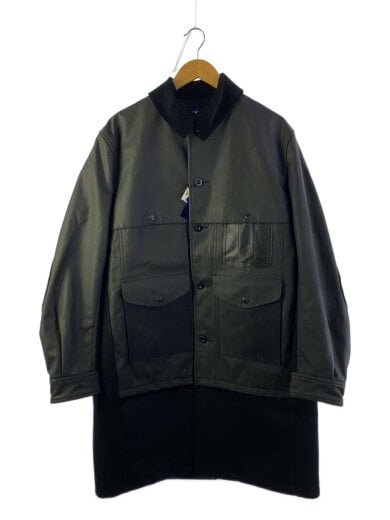 商品画像：×FILSON/25AW/綿オックスコーティングxウールサージ/コート/M/ウール/BLK/WP-C008 1