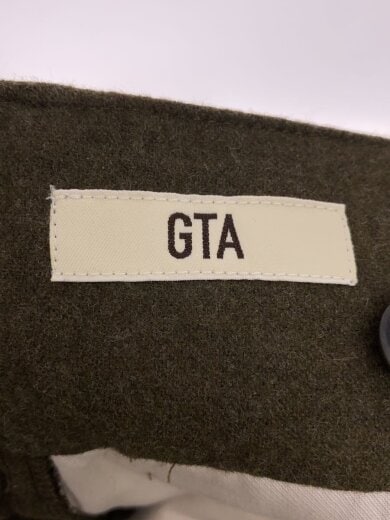 画像：GTADESIGNスラックスパンツ/46/ウール/GRN/無地4