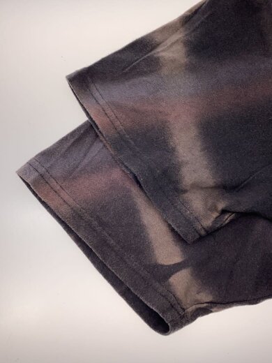 商品画像：20SS/Sprayed Plaid S/S/Tシャツ/XL/コットン/BLK 4