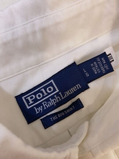 商品画像：THE BIG SHIRT/長袖シャツ/L/コットン/WHT/ボタンダウン 3