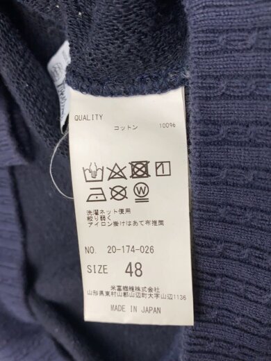 商品画像：スウェット/48/コットン/NVY/プリント/20-174-026// 4