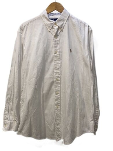 商品画像：YARMOUTH/長袖シャツ/16/コットン/WHT 1