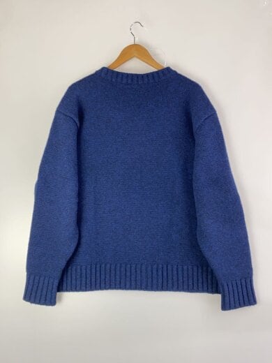商品画像：スターニット・セーター(厚手)/ヨゴレ有/L/ウール/NVY 2