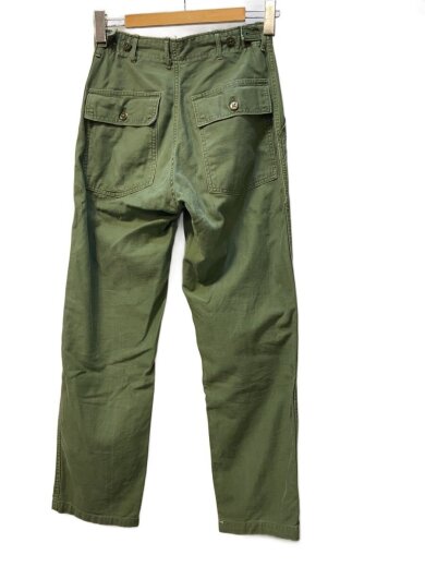 商品画像：60s/VT/US/ARMY/ベイカー/サイドアジャスター/平ボタン/実寸W29/コットン/カーキ/パン 2