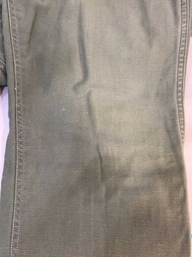 商品画像：60s/VT/US/ARMY/ベイカー/サイドアジャスター/平ボタン/実寸W29/コットン/カーキ/パン 4